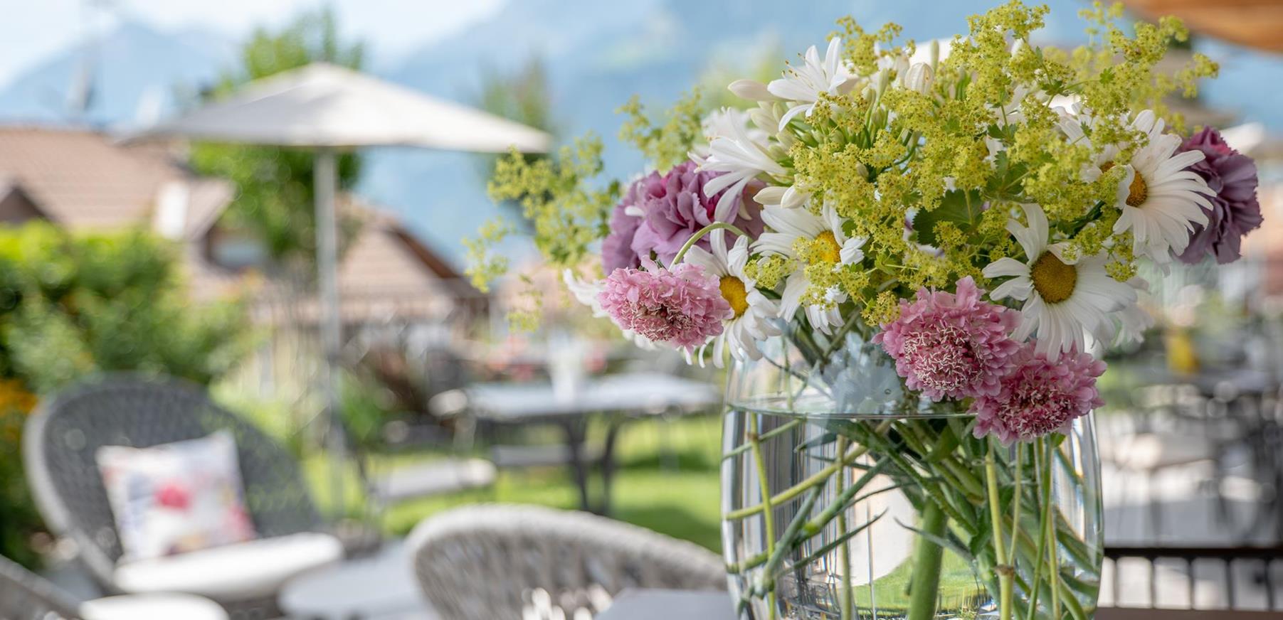 Auf der Terrasse